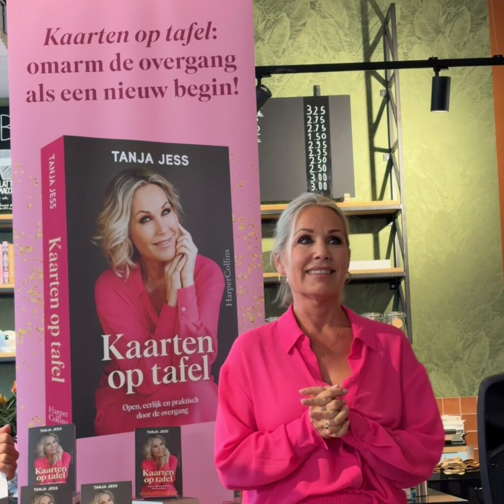 Tanja Jess - boeklancering 'Kaarten op tafel'