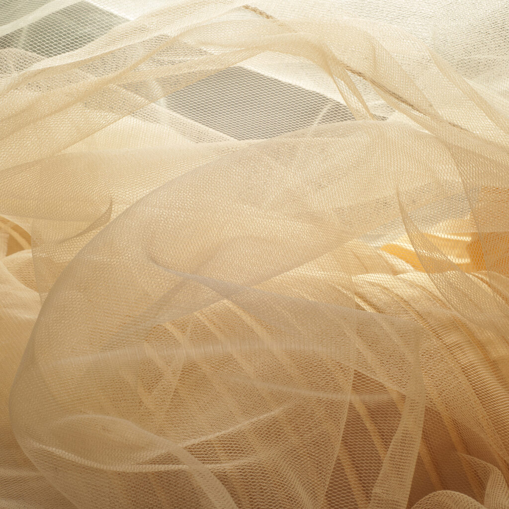 texture lace. a fine open fabric, typically one of cotton or silk, made by looping, twisting, or knitting thread in patterns and used especially for trimming garments.