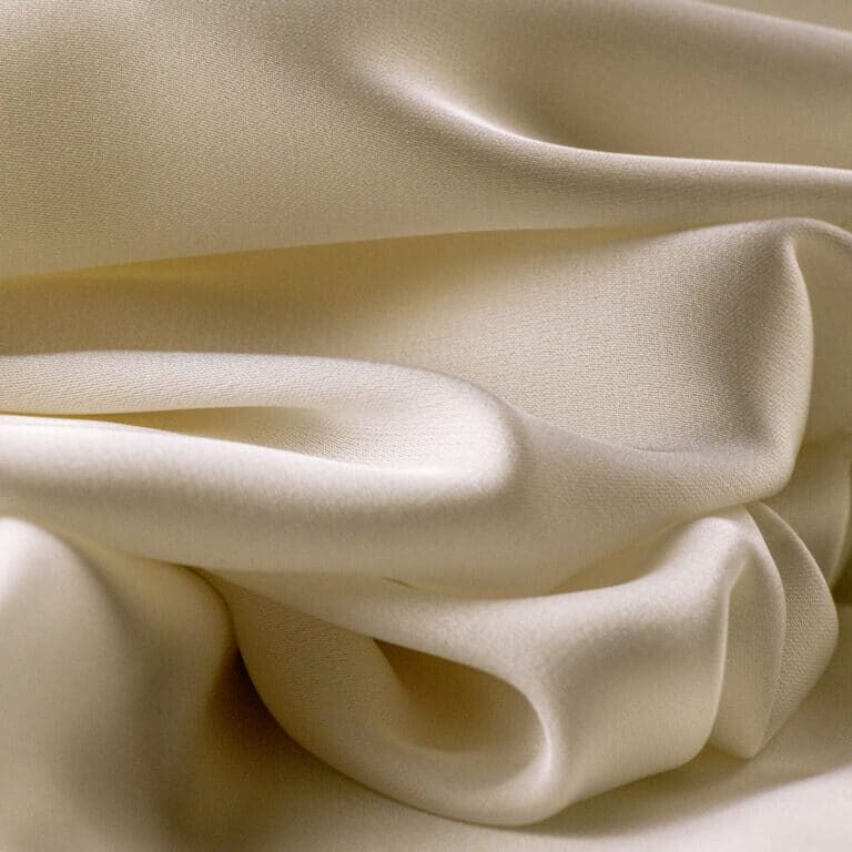 Texture, background, template. Silk fabric white, silk drapery and upholstery fabric from the courtyard - curtains - Solid fabrics for backs and pillows and pearls