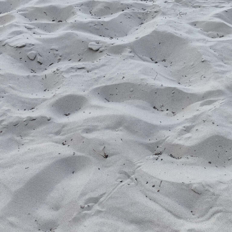 Sand dunes with natural impurities