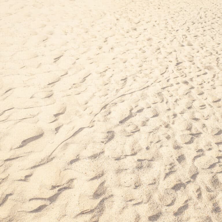 Summer beach sand background with natural wave pattern. Sand texture. Sunny gold sandy beach wallpaper