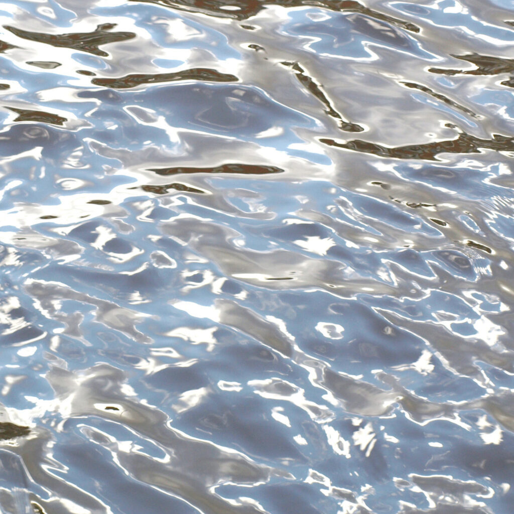 Blue sea water useful as a background